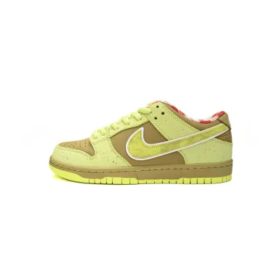 CONCEPTS × Nike Dunk SB Fluorescent Yellow Lobster BV1310-566  01