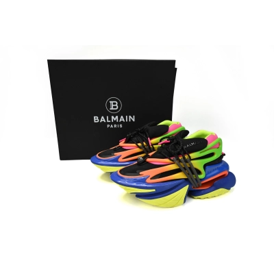 BALMAIN Multikolor Buty sportowe Colorful YM1VJ309 02