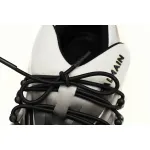 BALMAIN Multikolor Buty sportowe White and Black YM1VJ309