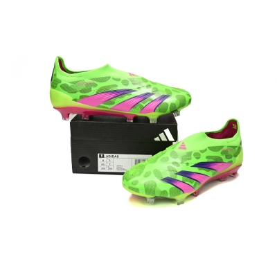  Adidas Predator Mutator 20.1 Low Green Pink Purple  IG8771 (Laceless) 02