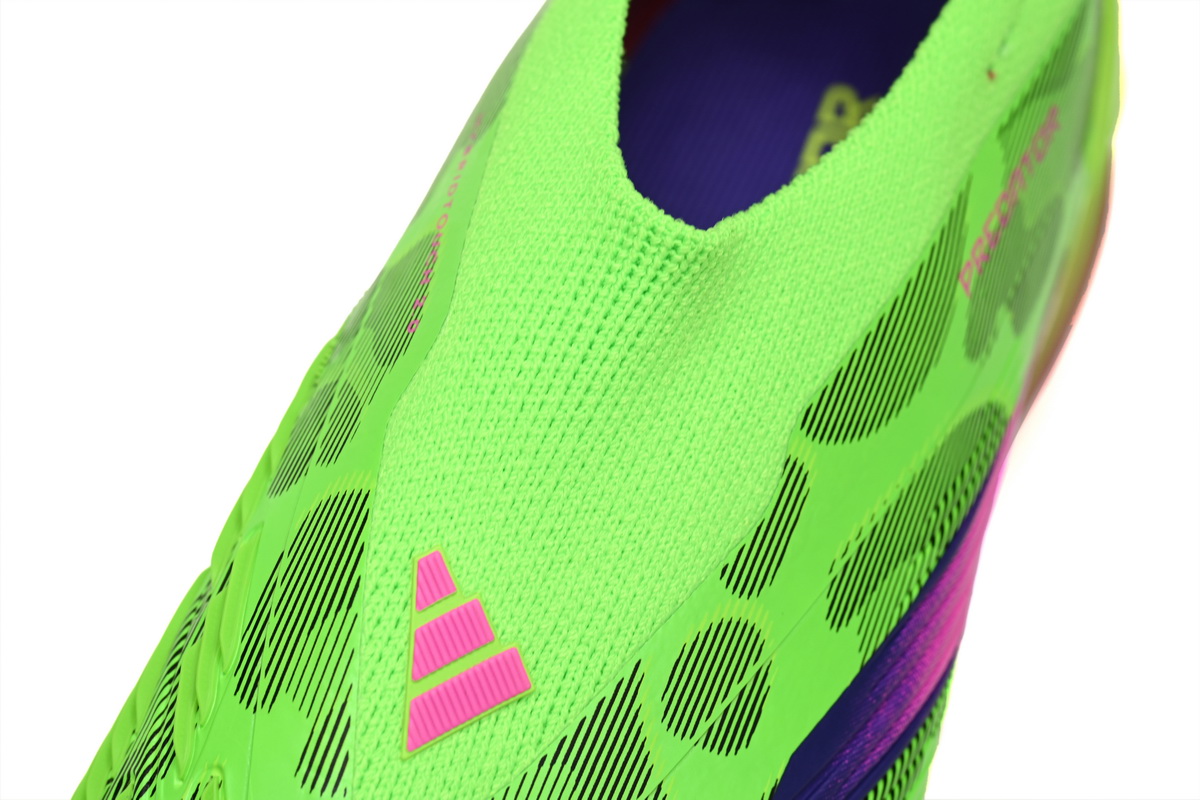Adidas Adidas Predator Mutator 20.1 Low Green Pink Purple  IG8771 (Laceless) Predator Mutator 20.1 Low Green Pink Purple IG8771 (Laceless)