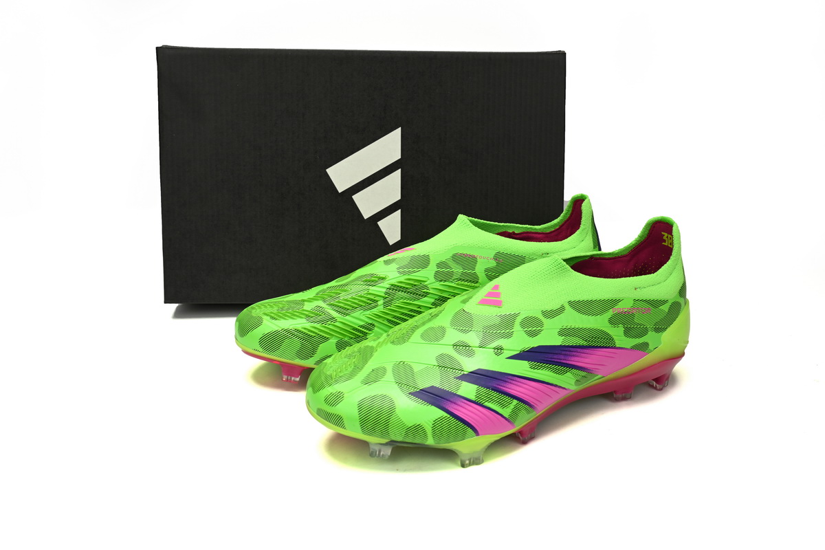 Adidas Adidas Predator Mutator 20.1 Low Green Pink Purple  IG8771 (Laceless) Predator Mutator 20.1 Low Green Pink Purple IG8771 (Laceless)
