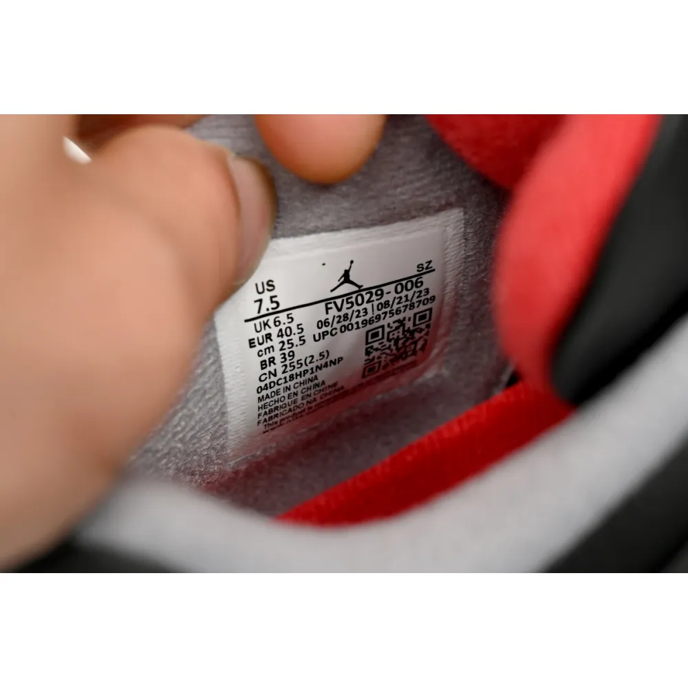 Air Jordan 4 "Bred Reimagined" FV5029-006