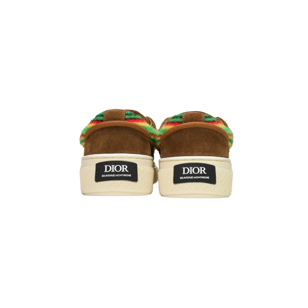 D*or b33 sneakers  release brown stripe 3sn272 zir1 6536