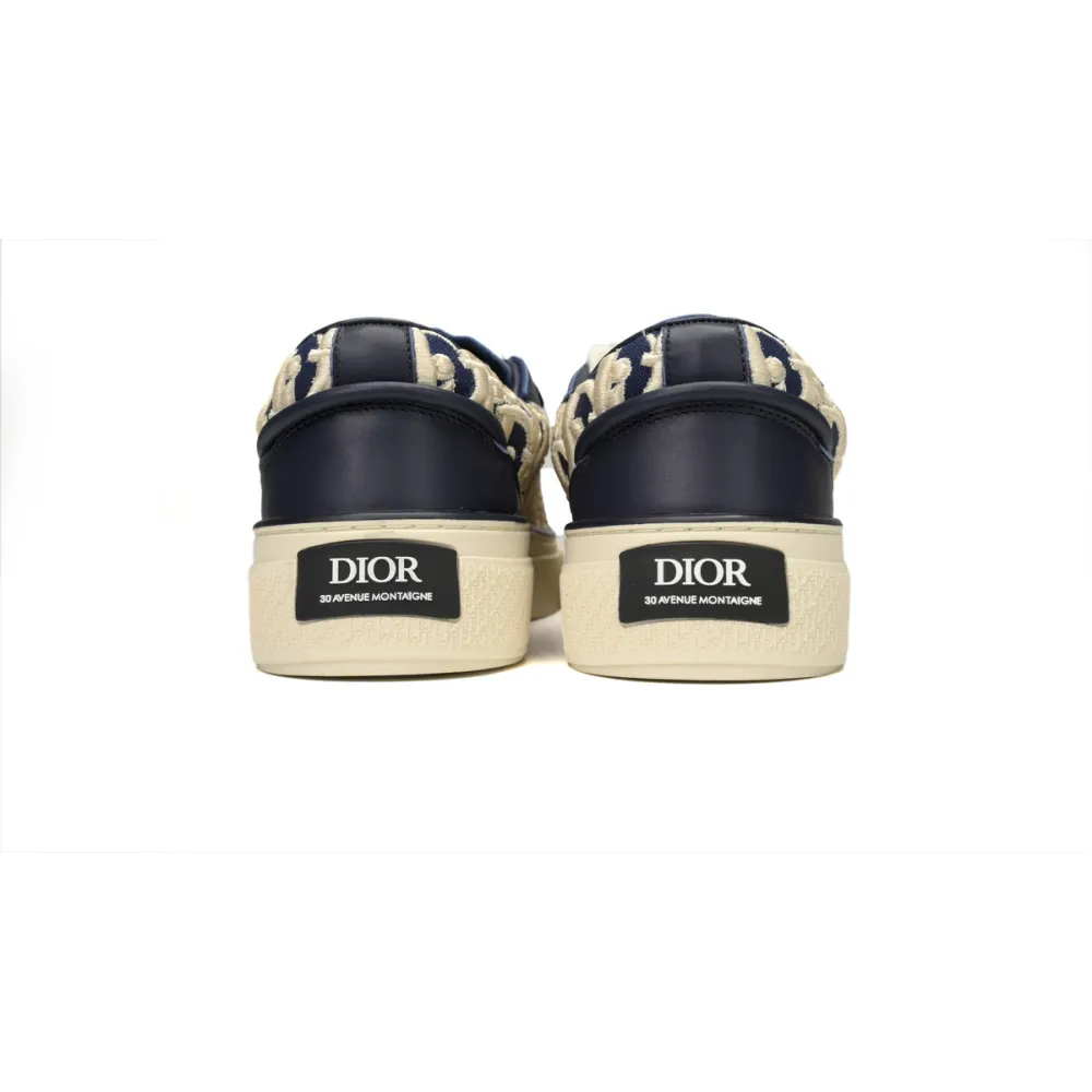 Dior B33 Sneakers  Release Deep Dlue Relief 3SN272 ZIR1 6536