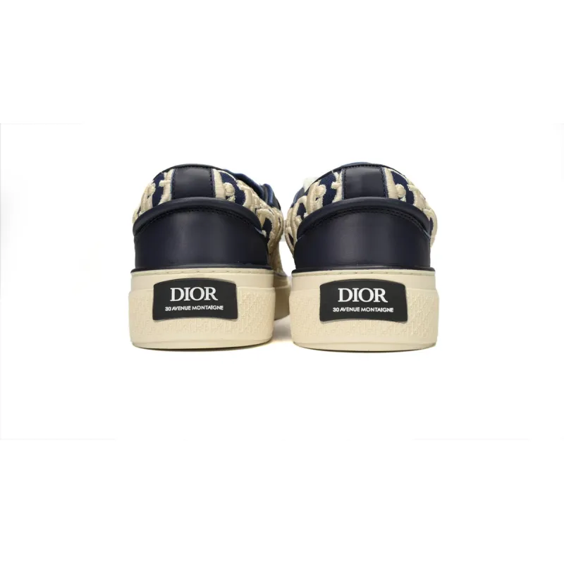 Dior B33 Sneakers  Release Deep Dlue Relief 3SN272 ZIR1 6536