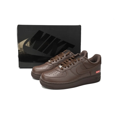 Supreme x Air Force 1 Low  Baroque Brown  CU9225-200 02