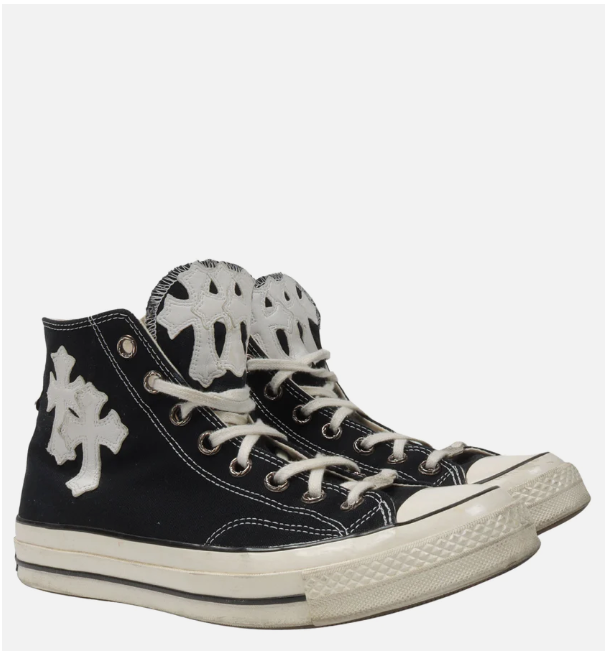 Chrome Hearts Cross Patch Converse Chuck 70