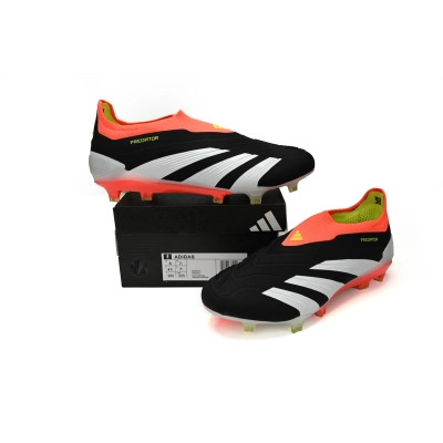 Adidas Predator Mutator 20.1 Low Black And White IG7782 (Laceless) 02