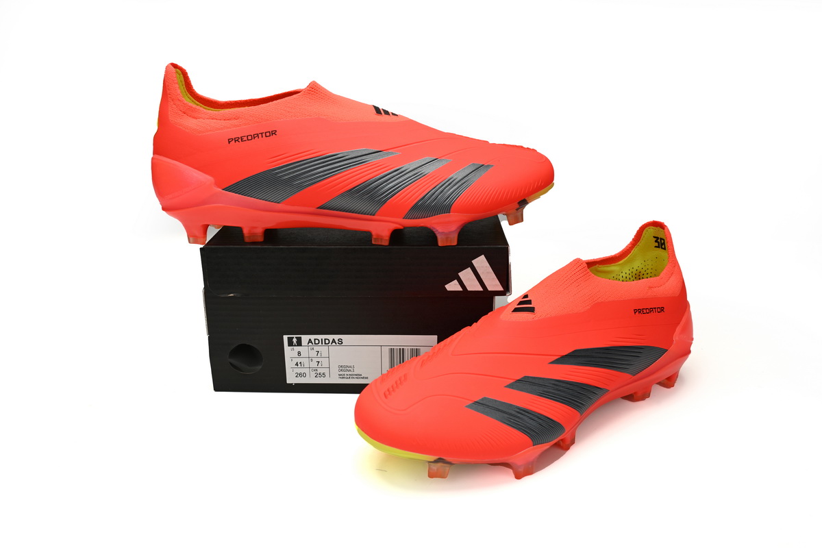 Adidas Adidas Predator Mutator 20.1 Low Black Red IG7712 (Laceless) Predator Mutator 20.1 Low Black Red IG7712 (Laceless)