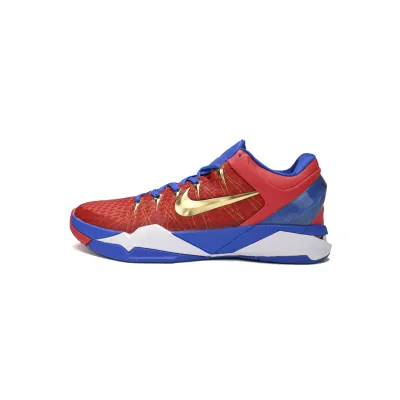 New Sale Nike Zoom Kobe 7 VII Red Royal 488371-406  01