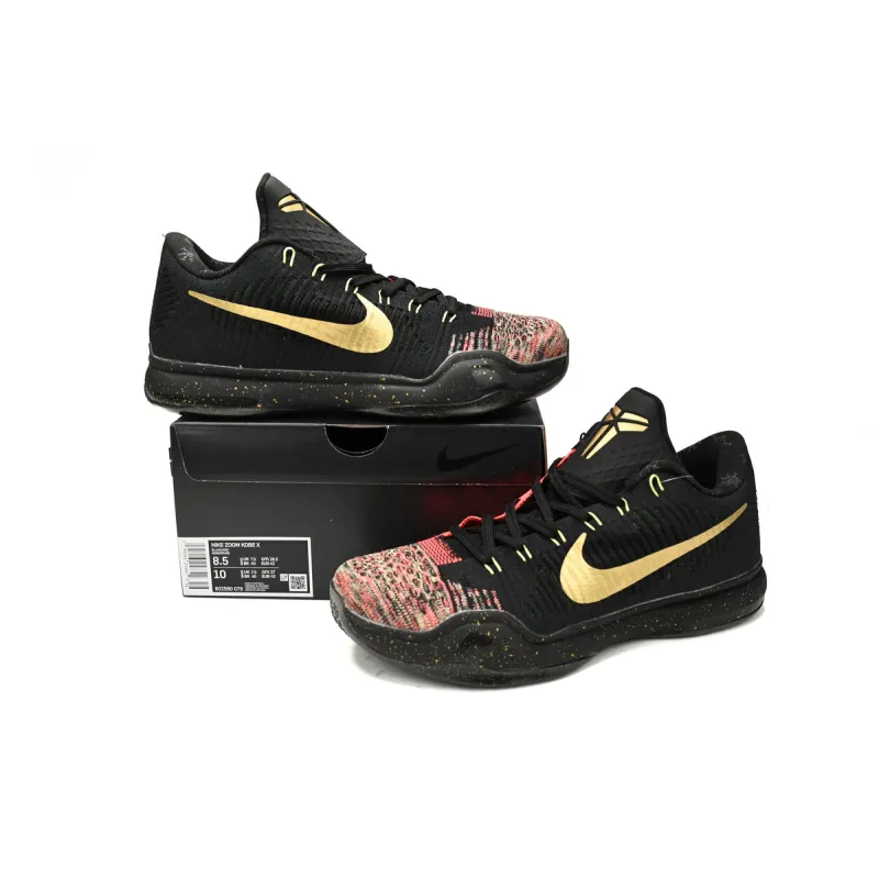 Nike Kobe 10 Elite Low Christmas 802560-076 