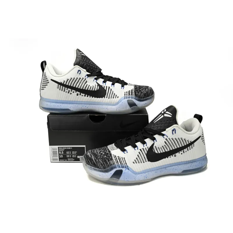 Nike Kobe 10 Elite Premium HTM Shark Jaws 805937-101 