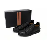 Zegna Triple Stitch Black  LHCVO-S4667Z-NEE