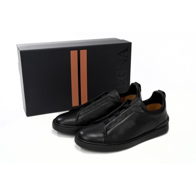 Zegna Triple Stitch Black  LHCVO-S4667Z-NEE 02