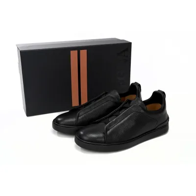 Zegna Triple Stitch Black  LHCVO-S4667Z-NEE 02