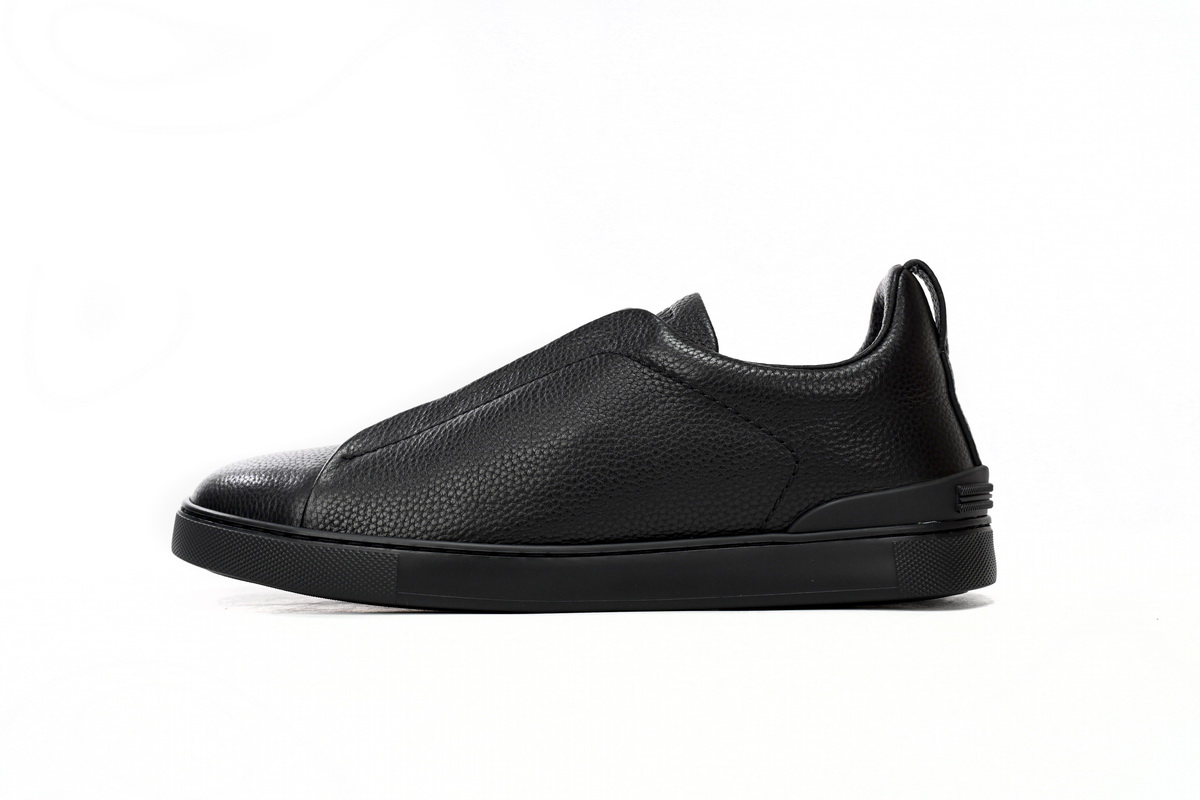 Zegna Triple Stitch Black LHCVO-S4667Z-NEE