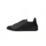 Zegna Triple Stitch Black  LHCVO-S4667Z-NEE