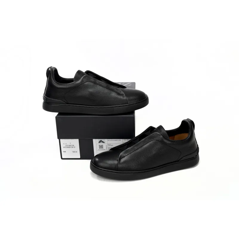 Zegna Triple Stitch Black  LHCVO-S4667Z-NEE