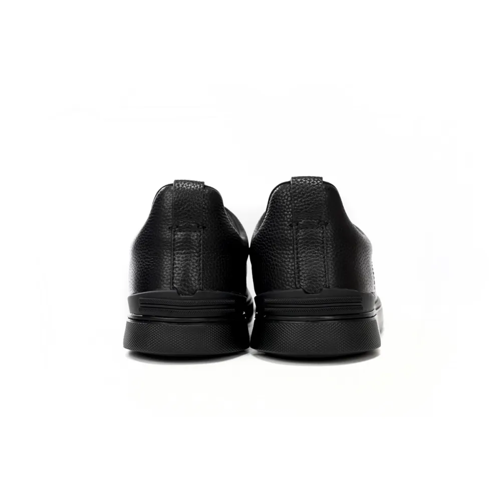 Zegna Triple Stitch Black  LHCVO-S4667Z-NEE