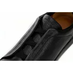 Zegna Triple Stitch Black  LHCVO-S4667Z-NEE