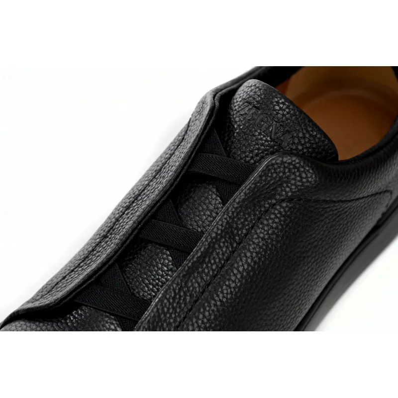 Zegna Triple Stitch Black  LHCVO-S4667Z-NEE