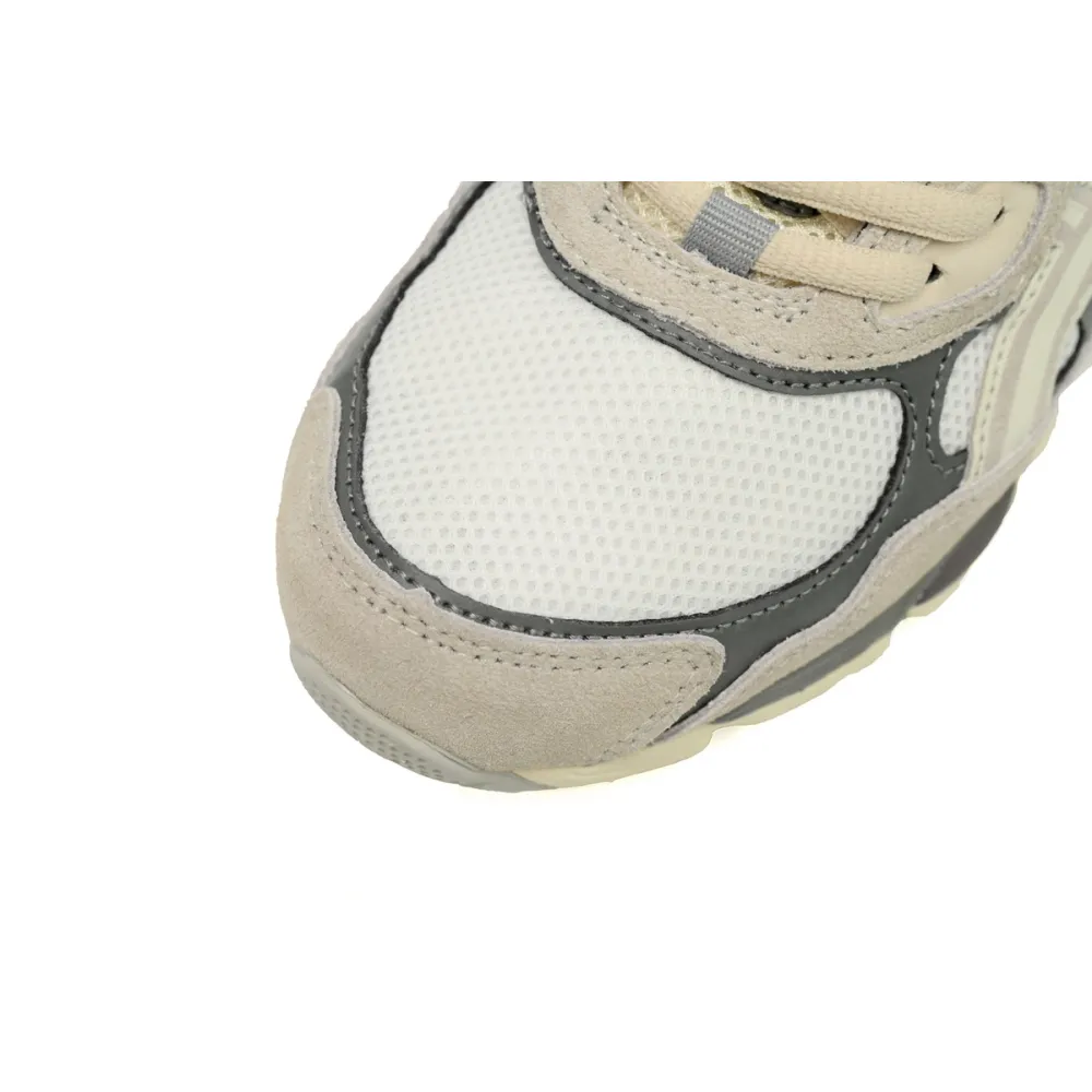 As*ic*s gel-nyc rice white gray 1201a789