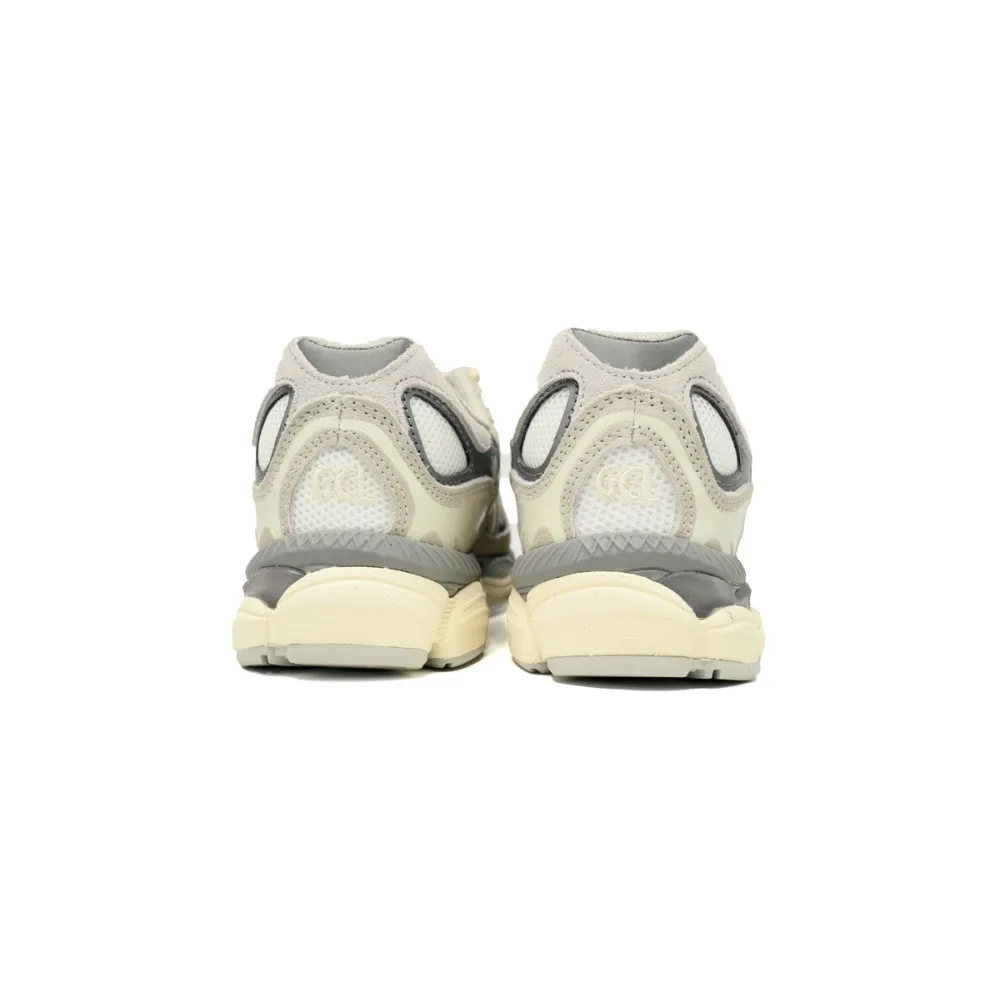 As*ic*s gel-nyc rice white gray 1201a789