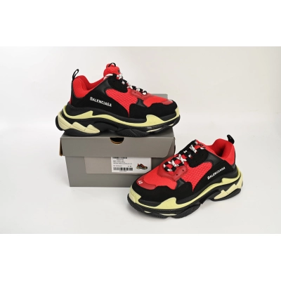 Balenciaga Triple S Black Red Grey 483513 W06E1 1006 02