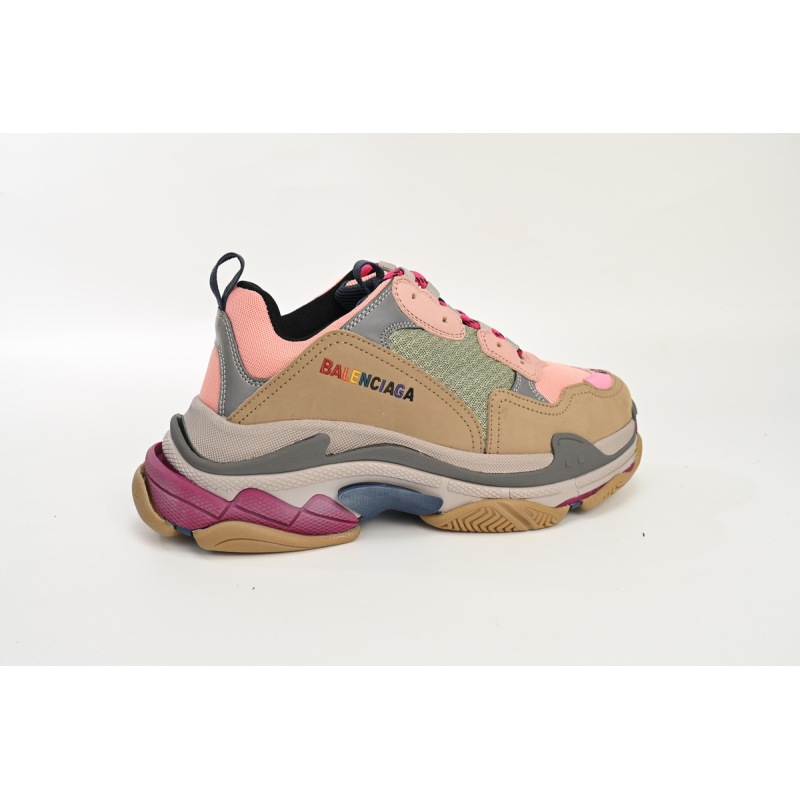 Balenciaga Triple S Grey Pink 490672 W09O5 1036