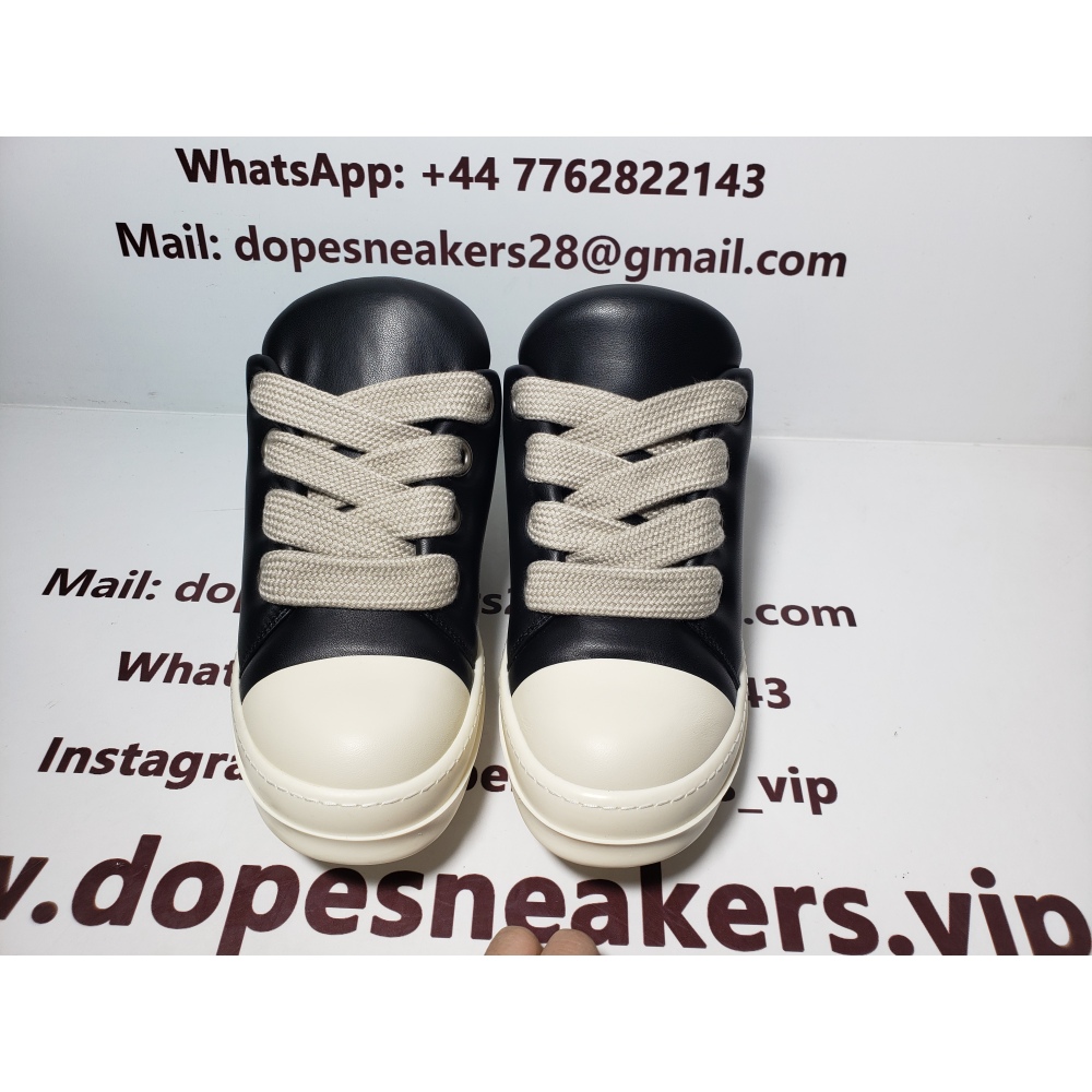 RICK OWENS Black Bread black AU02G7893 LLPW2
