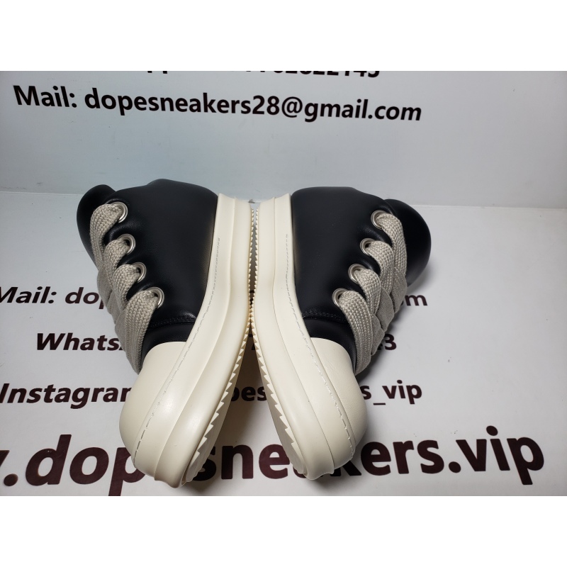 RICK OWENS Black Bread black AU02G7893 LLPW2