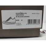 Rick Owens DRKSHDW Canvas Low Top Black Milk DU01B7802 DMW1 911