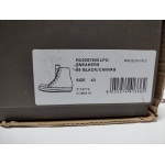 Rick Owens Leather High Top Black Cream RU01B1890