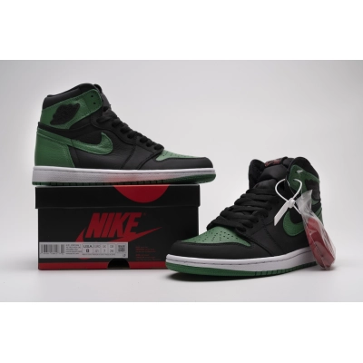 Air Jordan 1 Retro High Pine Green Black 555088-030 02