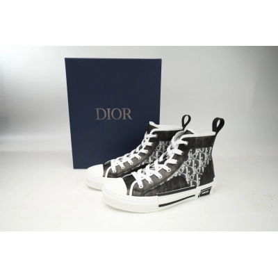 Dior B23 HT Oblique Gaobang Black and White 02