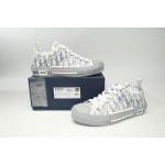 Dior B23 HT Oblique Low Cut Blue Gray