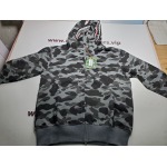 BAPE Color Camo Shark Zip Hoodie Black 4580793319054