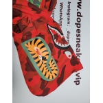 BAPE Color Camo Shark Zip Hoodie Red 4580793322511
