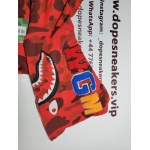 BAPE Color Camo Shark Zip Hoodie Red 4580793322511