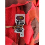 BAPE Color Camo Shark Zip Hoodie Red 4580793322511