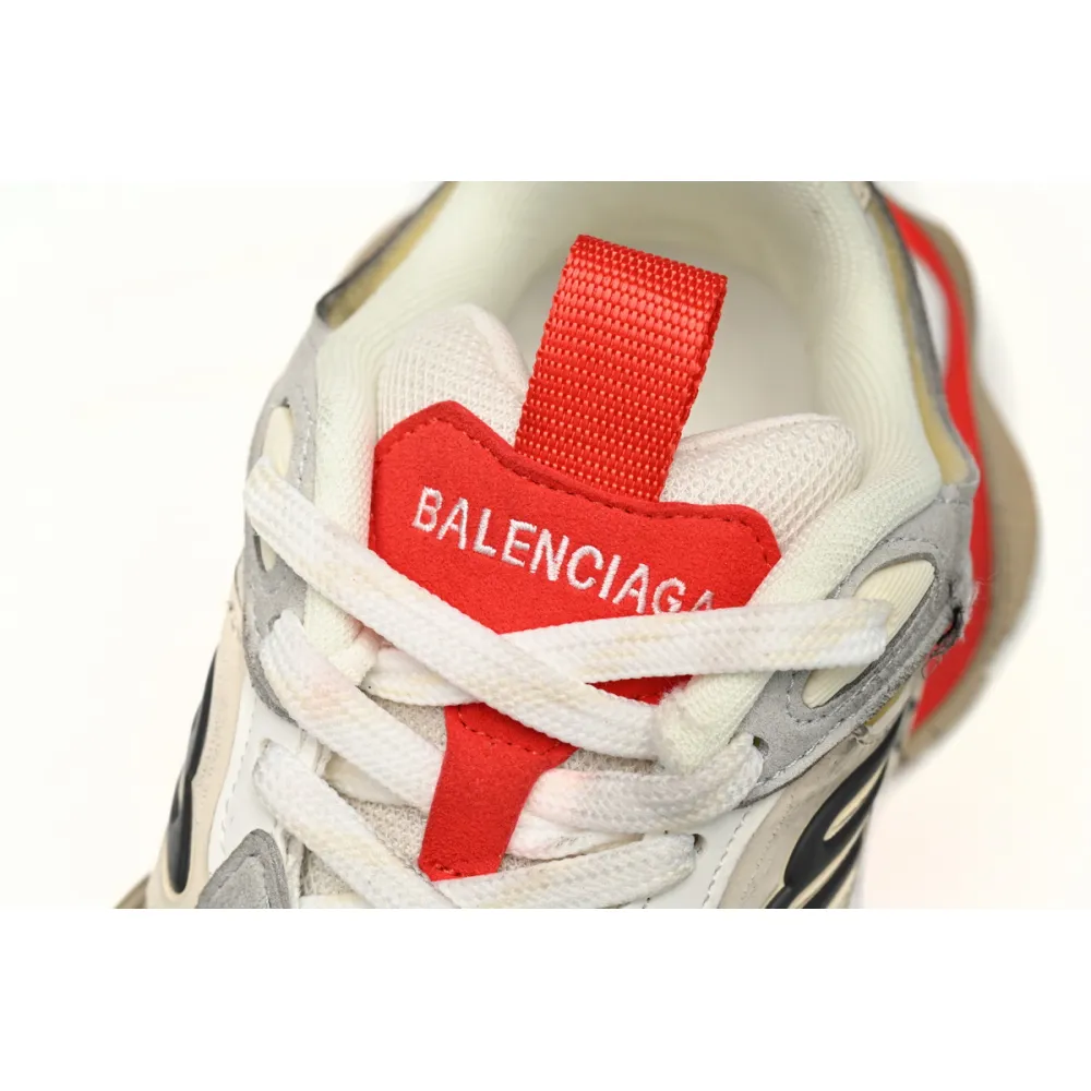 Balenciaga CARGO Sneaker Beige Red 784339-W2MV5-0325