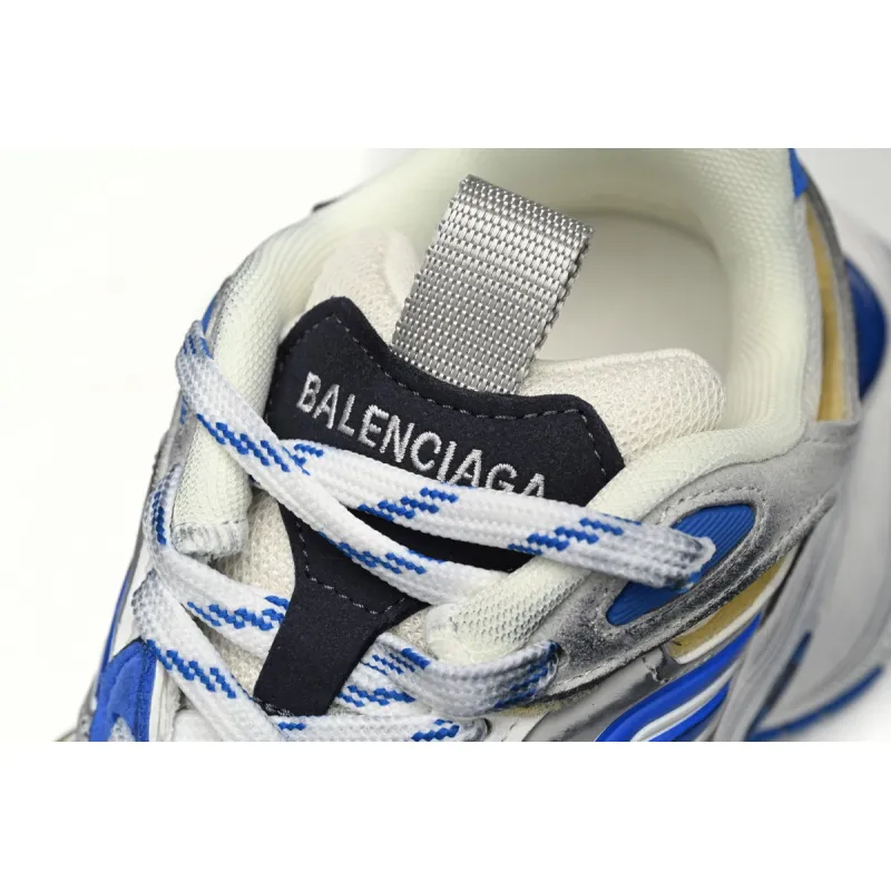 Balenciaga CARGO Sneaker Black White And Blue 784339-W2MV6-0328