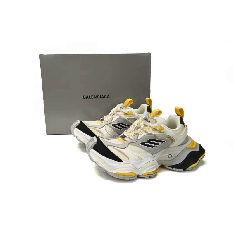 Balenciaga CARGO Sneaker White yellow silver 784339-W2MV1-1170