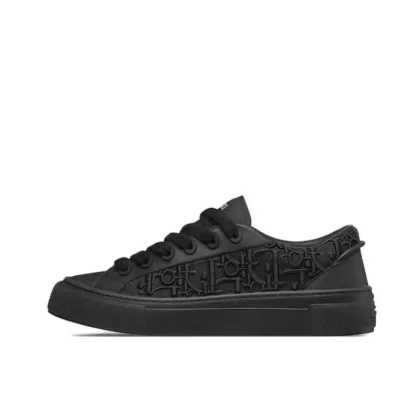 Dior B33 Sneaker Black Smooth Calfskin Oblique Raised Embroidery 3SN303ZYQ_H900 01