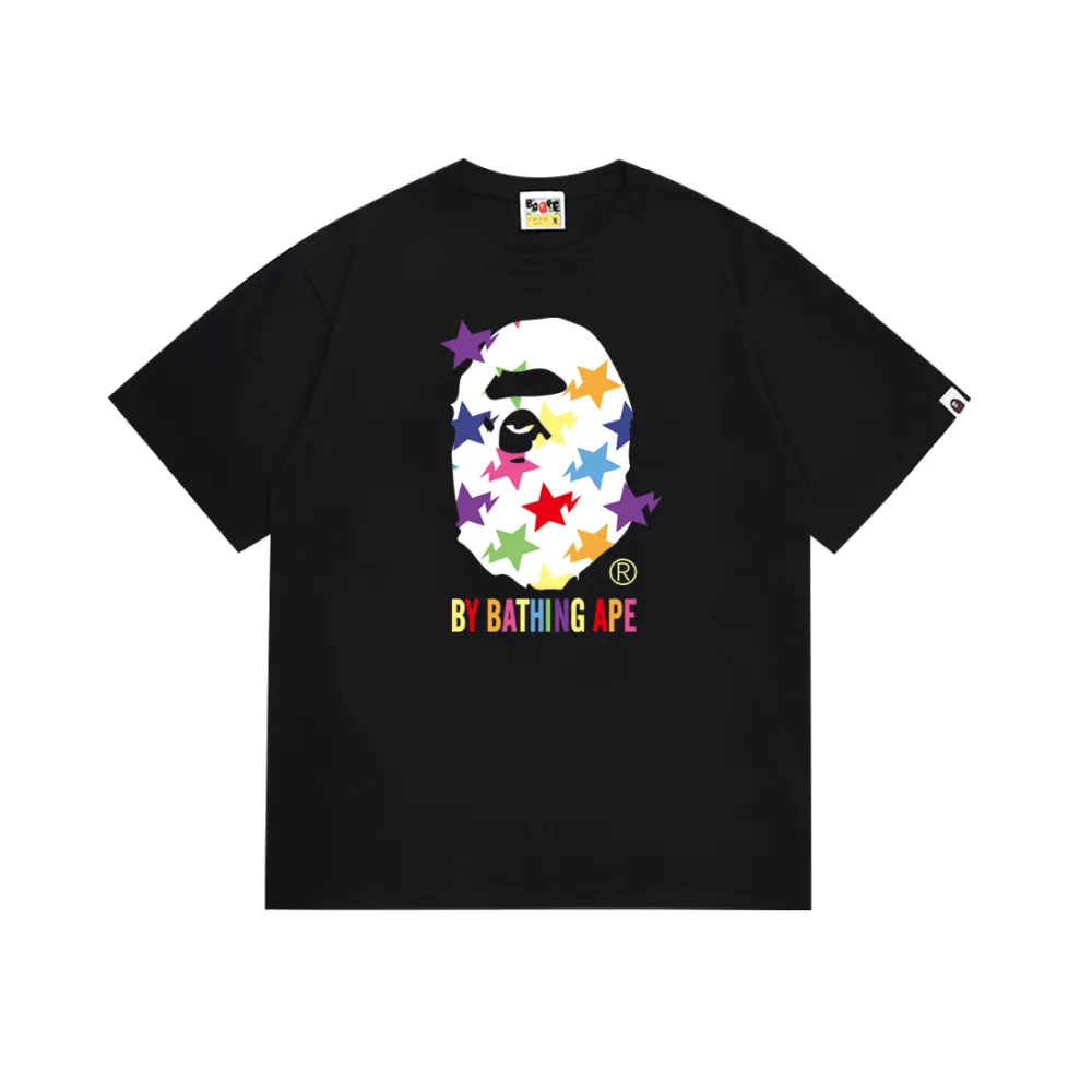 BAPE Sta Pattern By Bathing Ape T-shirt White / Black