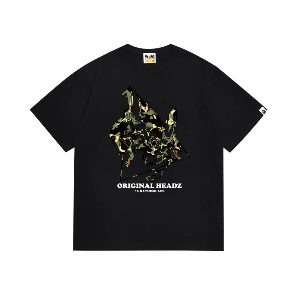 BAPE x UNKLE POINTMAN Logo T-shirt White / Black