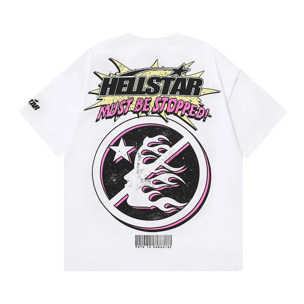 Hellstar Breaking News T-Shirt White