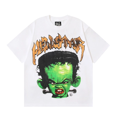 Hellstar Frankenkid T-shirt White 01