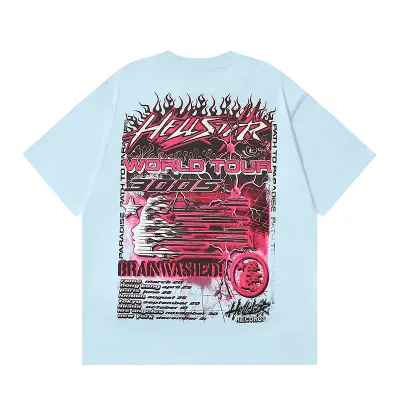 Hellstar Neuron Tour T-Shirt Light Blue 02